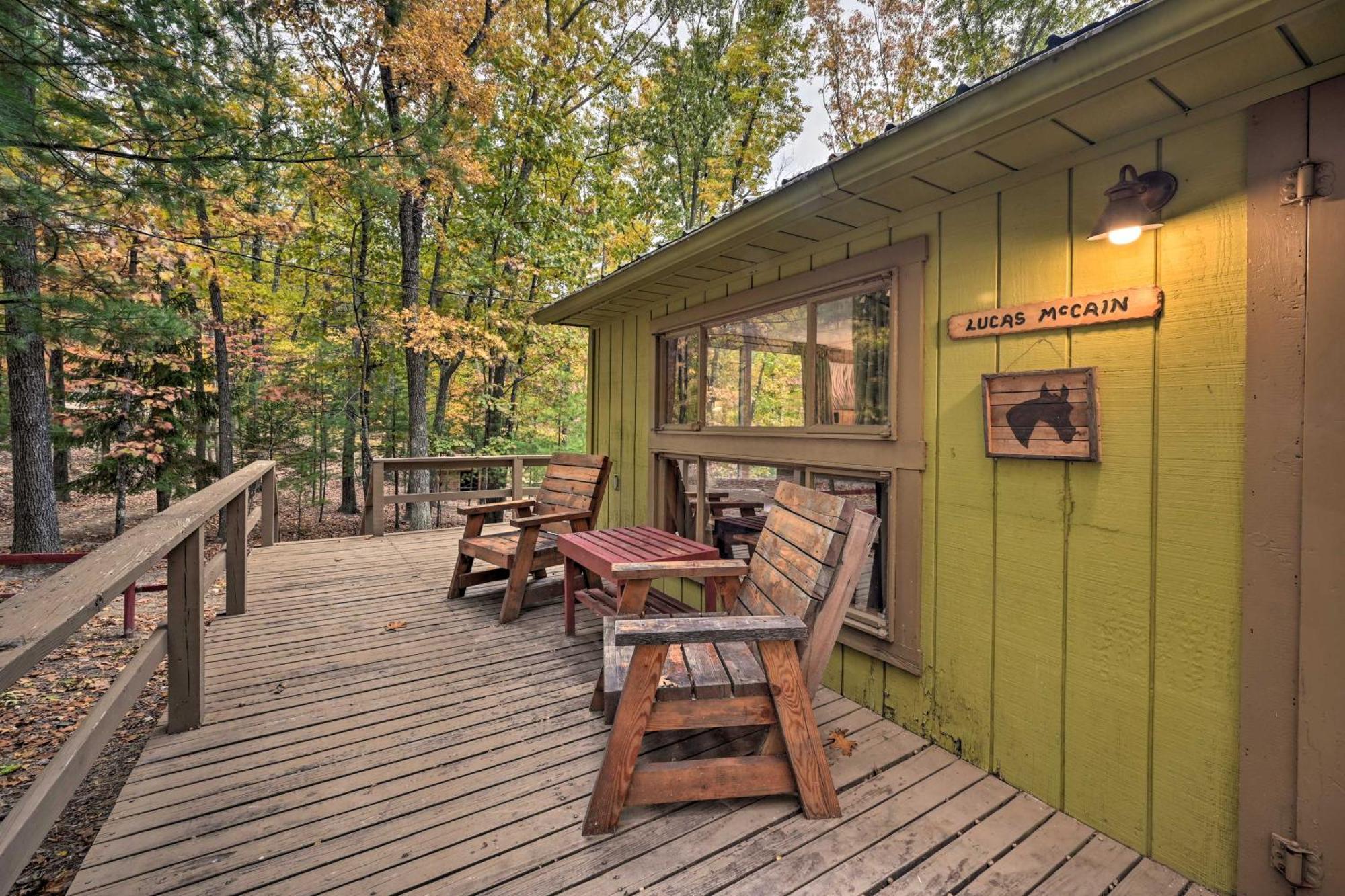 Lucas Mccain Cabin 5 Mi To Raystown Lake Launch! ハンティンドン エクステリア 写真
